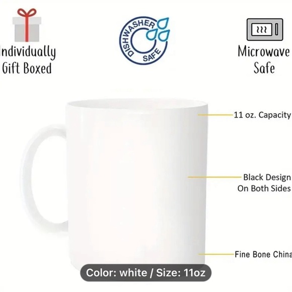 Best Chocolate Lad Dad Ever 11oz. Coffee Mug Cup Great Gift NWT Brand New - Picture 5 of 7